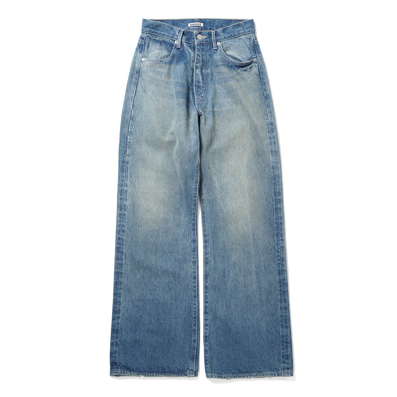 AURALEE / オーラリー | SELVEDGE FADED HEAVY DENIM PANTS