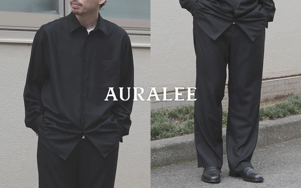 AURALEE / オーラリー | FINX LIGHT CORDUROY SHIRTS (メンズ) - Dark