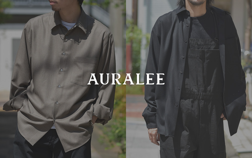AURALEE / オーラリー | WASHED FINX TWILL BIG SHIRTS (メンズ