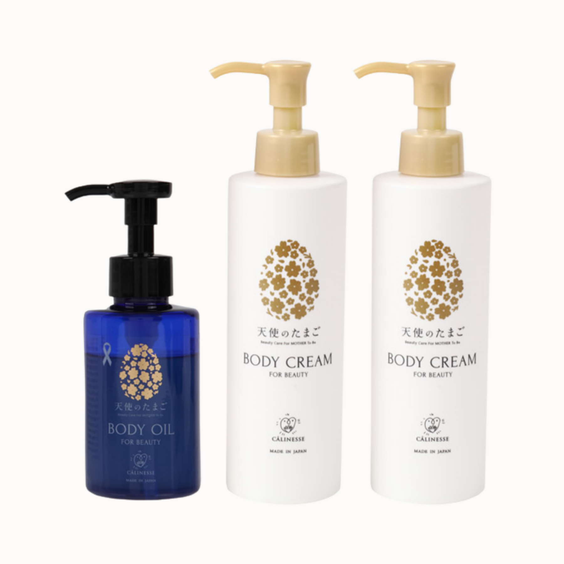 妊娠初期〜】マタニティセット< 天使のたまごボディクリーム2本
