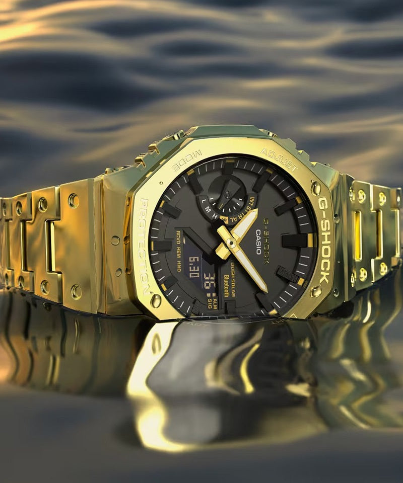 FULL METAL GM-B2100 ソーラー Bluetooth搭載 GM-B2100GD-9AJF