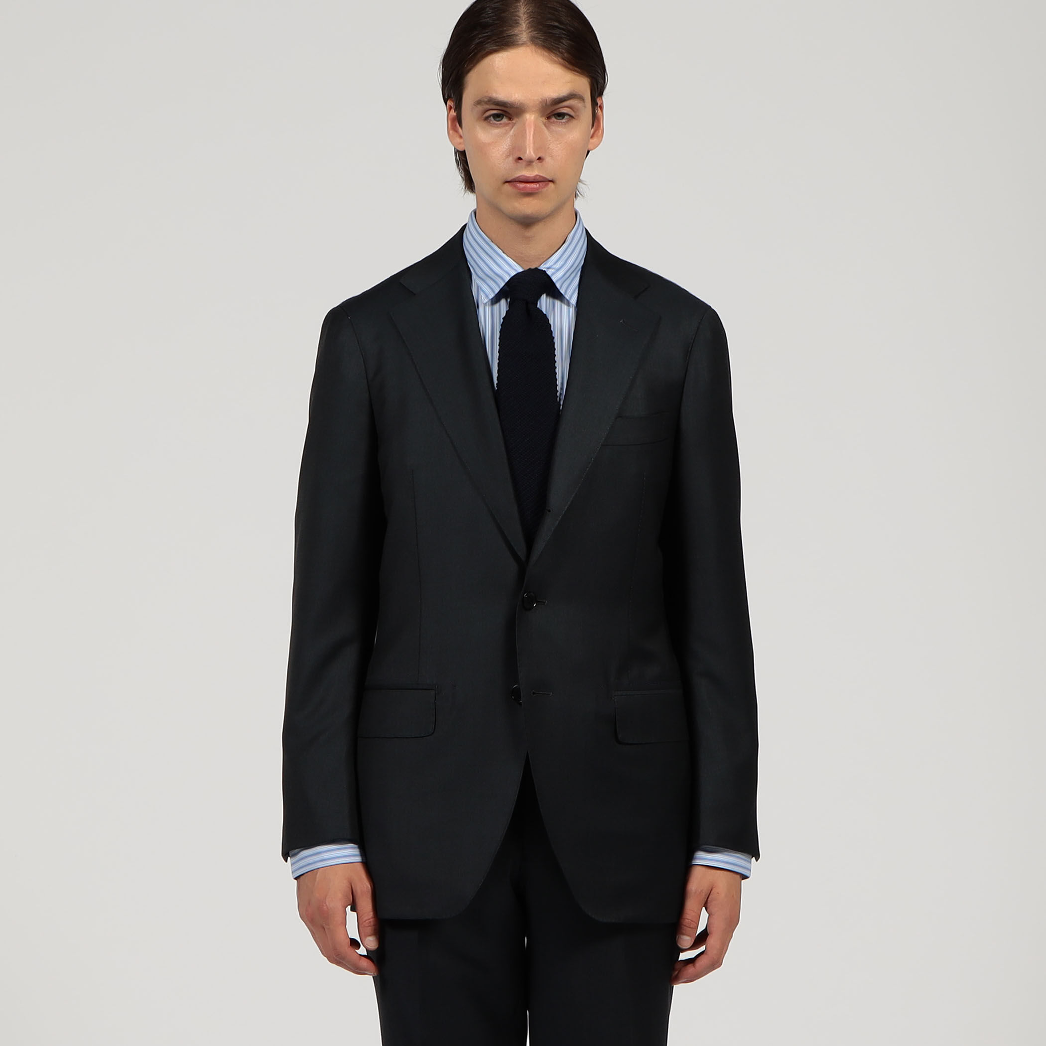 ウールツイル シングルブレステッド3Bスーツ TROFEO｜トゥモローランド