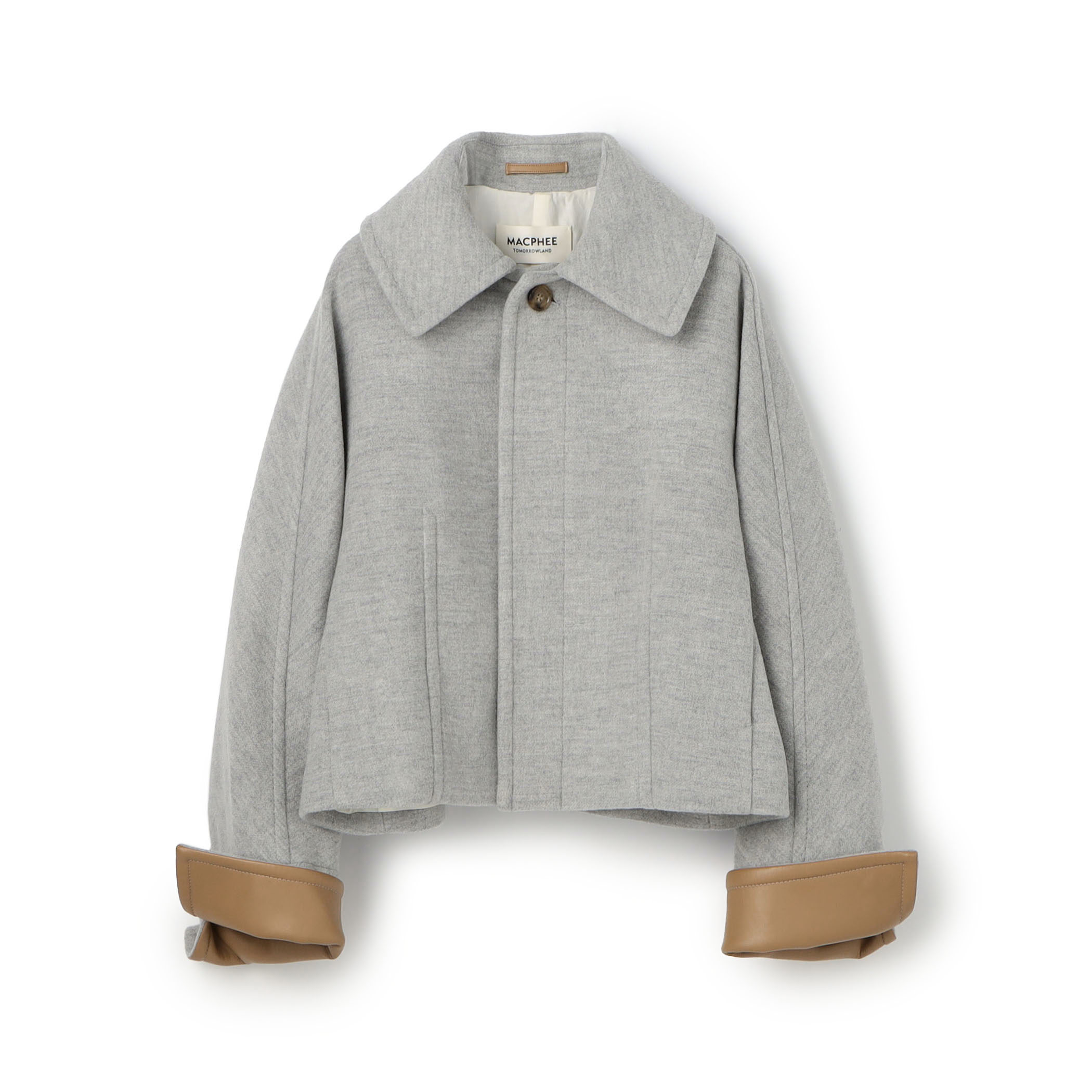 メルトンビーバー ショートコート｜トゥモローランド 公式通販