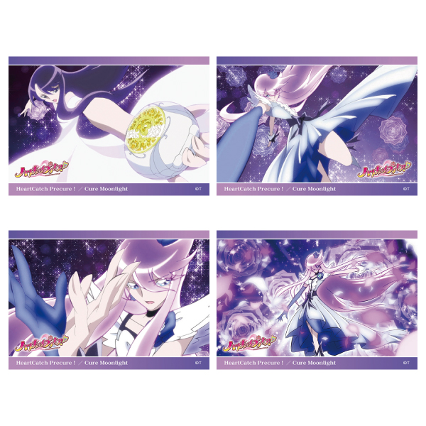ハートキャッチプリキュア！】場面写変身ブロマイドセット（4枚入