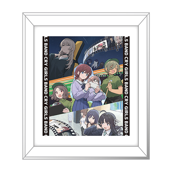 ガールズバンドクライ】額縁マグネット 前編キービジュアル: 雑貨