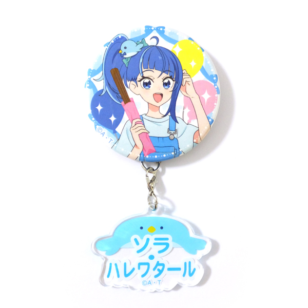 プリキュアシリーズ】プリティストア出張店2024inOIOI お名前缶バッジ