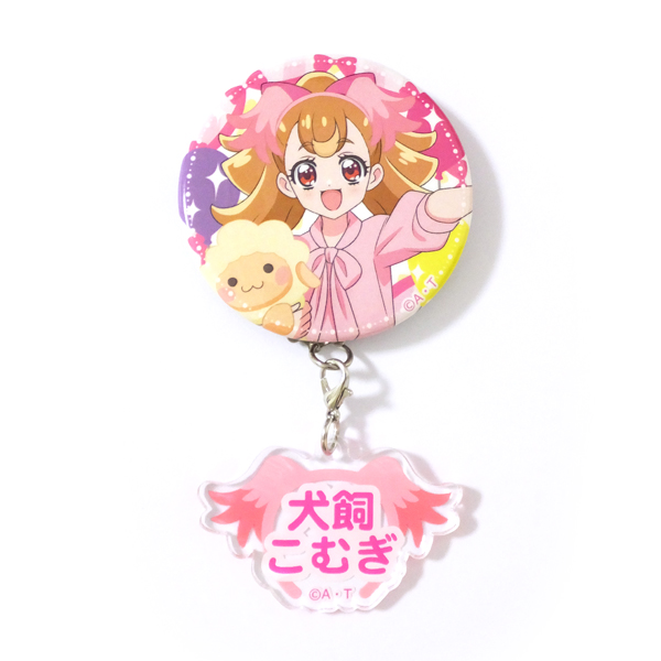 プリキュアシリーズ】プリティストア出張店2024inOIOI お名前缶バッジ