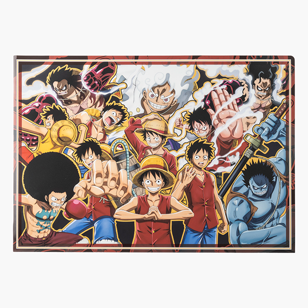 ワンピース】2024ライバルズ メタリッククリアファイル ルフィ