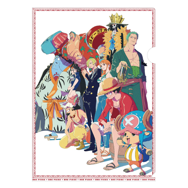 ワンピース】まいにちONE PIECE イラストコレクション クリアファイル