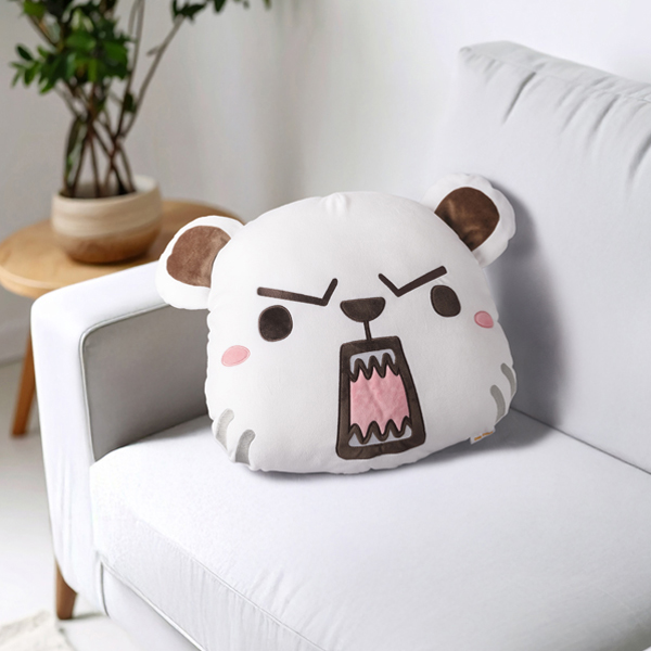 ワンピース】べポ きめがお フェイスクッション: ぬいぐるみ