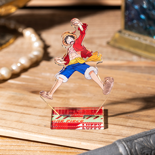 ワンピース】『MUGIWARA STORE ARTS』アクリルスタンド ルフィ: 雑貨