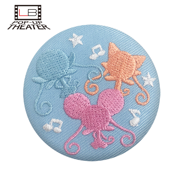 おジャ魔女どれみ♯】刺繍ブローチ(ドド・レレ・ミミ)【Limited Base