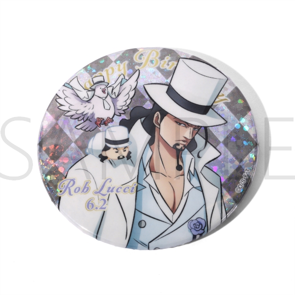 ワンピース】ワンピース バースデーホログラム缶バッジ[6.2 ロブ