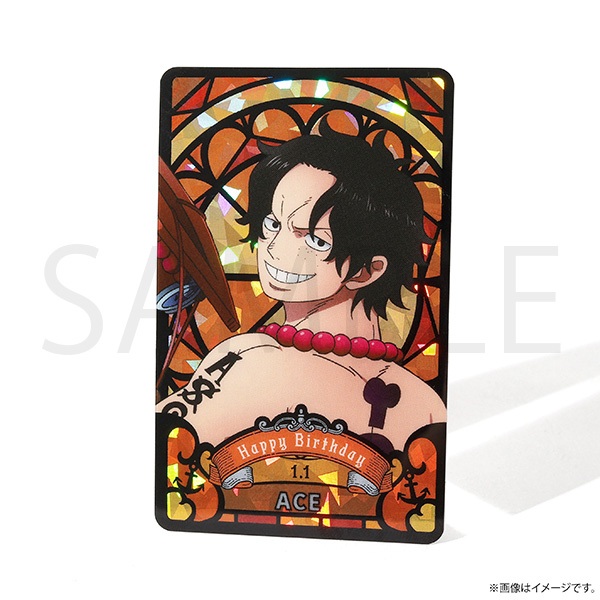 ワンピース】ワンピース HBDステンドグラス風ホログラムプレート[1.1