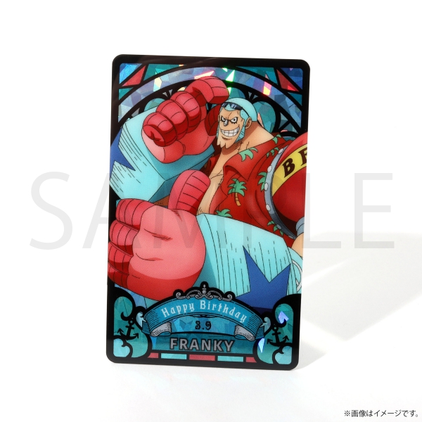 ワンピース】ワンピース HBDステンドグラス風ホログラムプレート[3.9
