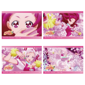 Go！プリンセスプリキュア】場面写変身ブロマイドセット（4枚入