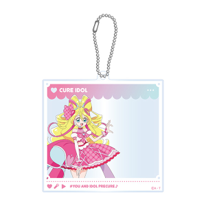 キミとアイドルプリキュア♪展】SNS風アクリルキーホルダー（キュア