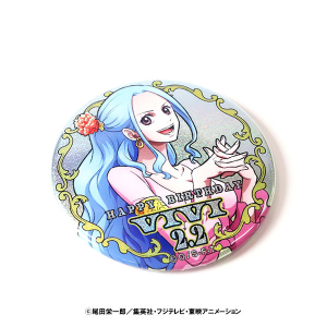 ワンピース】ハッピーバースデーホログラム缶バッジ［2.6 ロビン