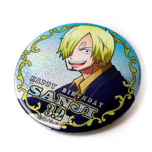 ワンピース】ハッピーバースデーホログラム缶バッジ［3.20 サボ