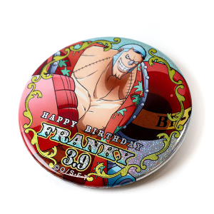 ワンピース】ハッピーバースデーホログラム缶バッジ［3.2 サンジ