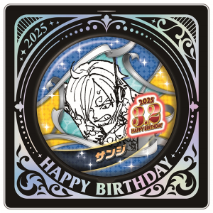 ONE PIECE】バースデイ缶バッジ ニコ・ロビン: 雑貨｜東映