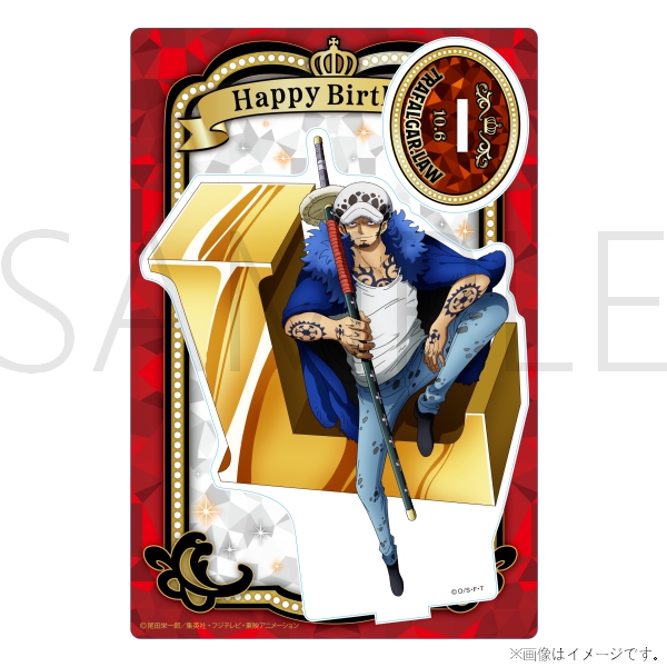 ワンピース】ワンピース HBDイニシャルアクリルスタンド[10.6