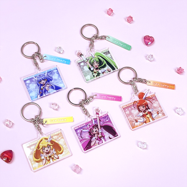 プリキュアバーチャルワールド】アクリルキーホルダー キュアマーチ