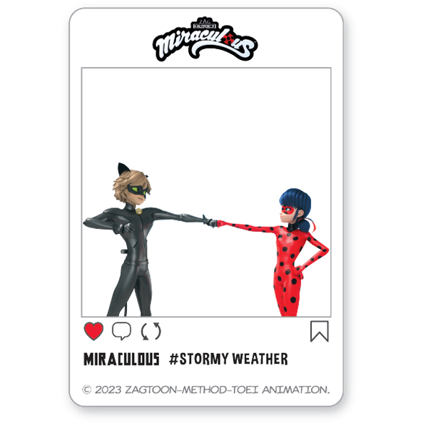 ミラキュラス】ブラインドクリアカード（全6種からランダム1個）: 雑貨