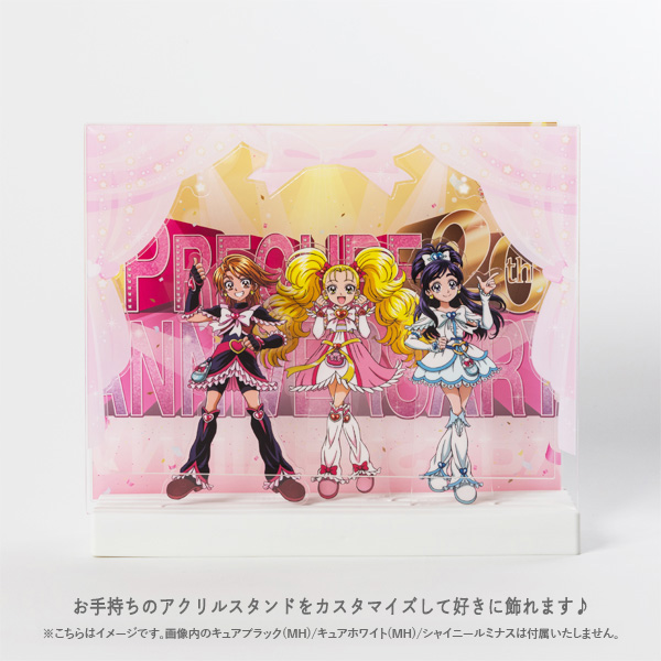 ふたりはプリキュア】プリキュア20周年記念 飾れるアクリルボード