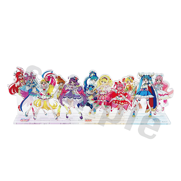 全プリキュア展】全キャラ アクリルジオラマ: 雑貨｜東映