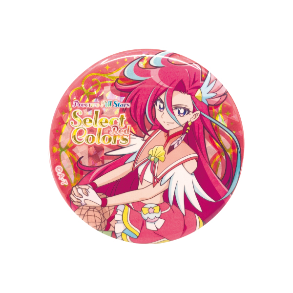 プリキュアオールスターズ】Select colors -Red-#1 缶バッジ: 雑貨
