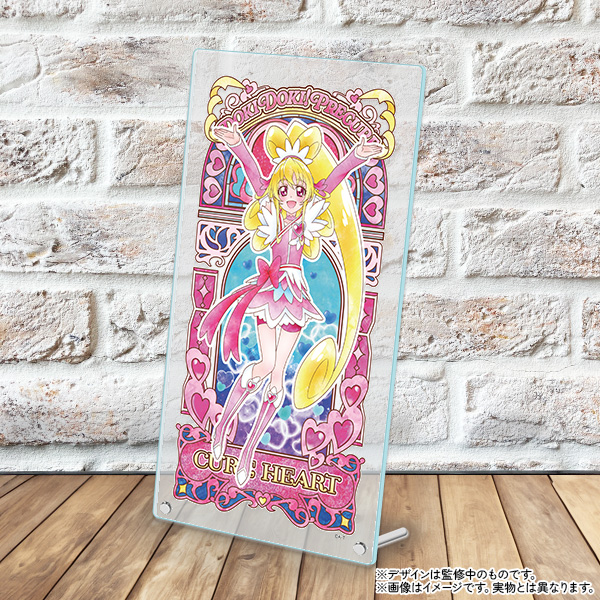 ドキドキ！プリキュア】アクリルアートボード『My heart flutters