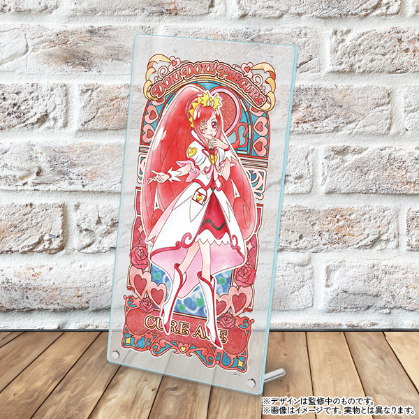 ドキドキ！プリキュア】アクリルアートボード『My heart flutters