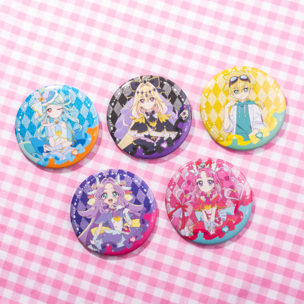 在庫】【名探偵プリキュア！】キラキラ缶バッジ キュアアルカナ