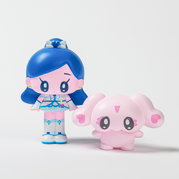 precure genic】Soft Vinyl Figure (Cure White): ぬいぐるみ