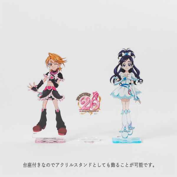 ふたりはプリキュア】プリキュア20周年記念 飾れるアクリルボード