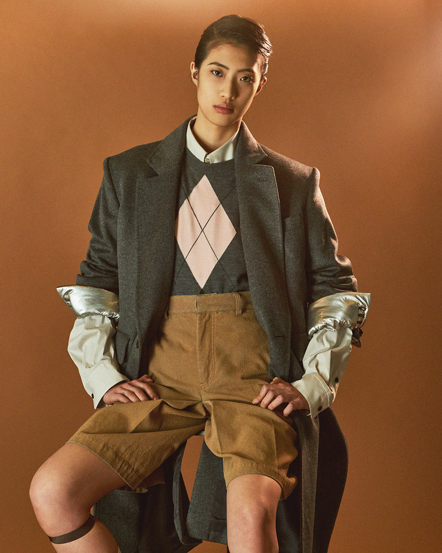 ARGYLE KNIT PULLOVER – TOGA ONLINE STORE