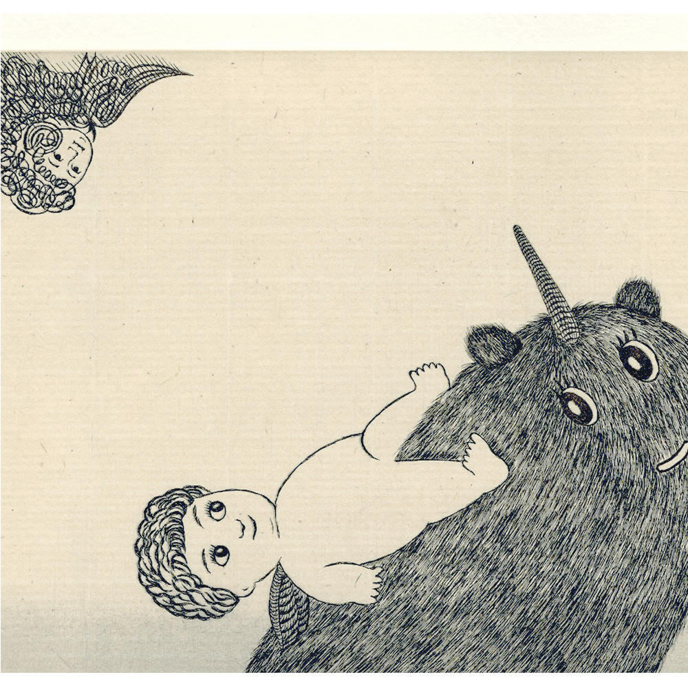 サイン入り】永井一正 銅版画作品 「LIFE 52」 永井一正 -の商品詳細