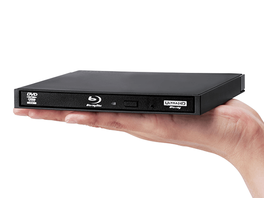 ロジテック製 ポータブルブルーレイドライブ (LBD-PWA6U3CVBK)｜VAIO