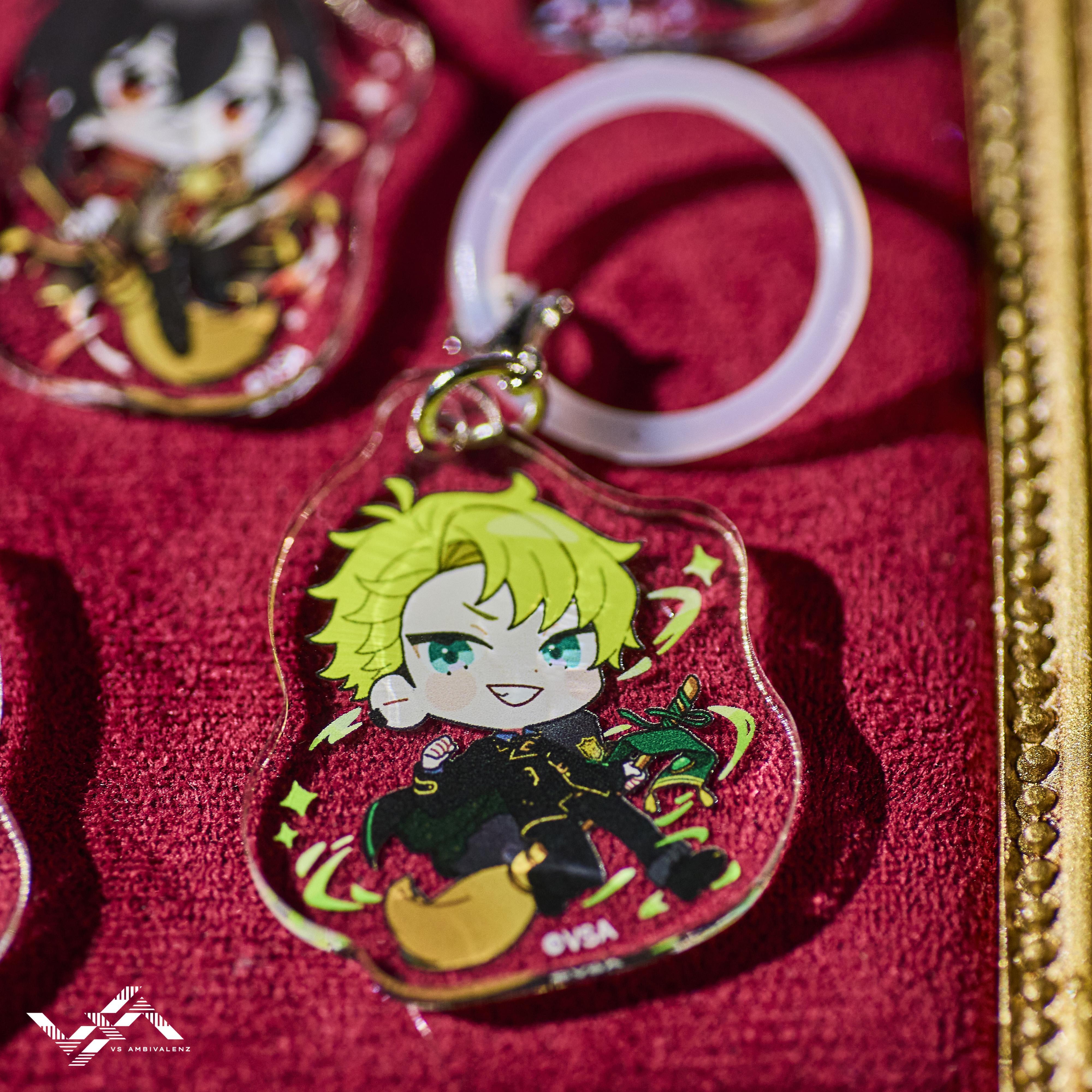 ビバレン魔法学園】XlamV ミニキャラ トレーディングめじるしアクリル