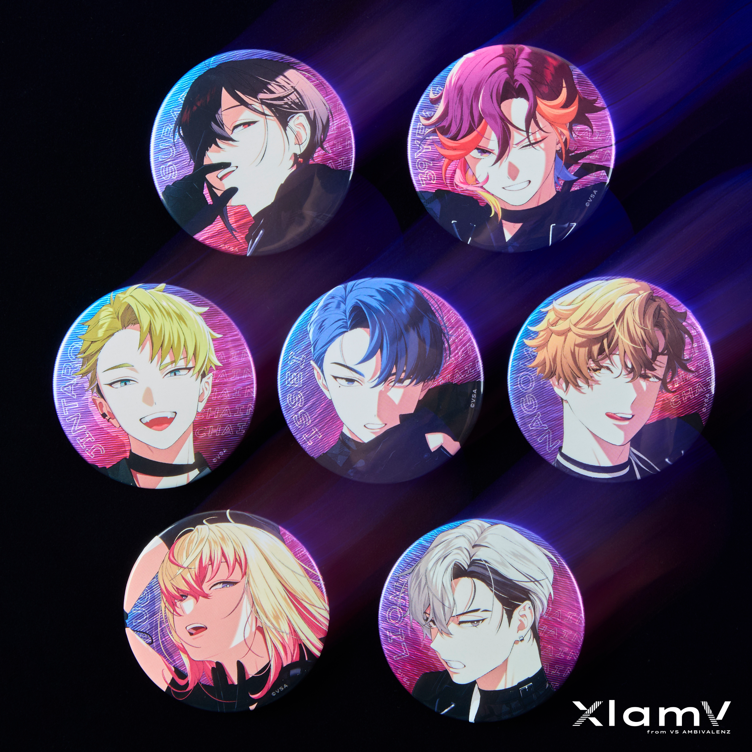 XlamV トレーディングホロ缶バッジ～The Chain～ | VS AMBIVALENZ
