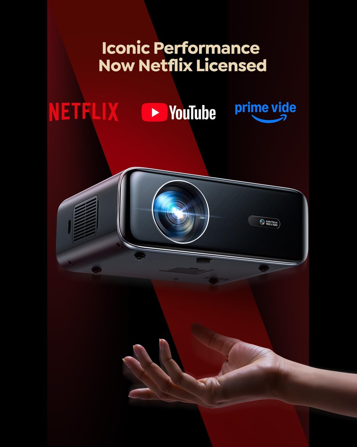 WiMiUS P62 Pro Projector with WiFi and Bluetooth – WiMiUS Official