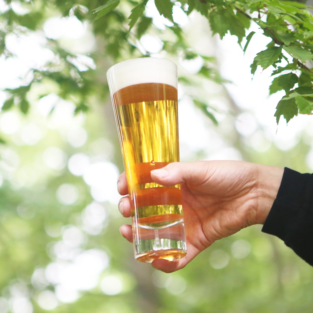 生涯を添い遂げるグラス ビア トランスペアレント（透明） 杉箱入り