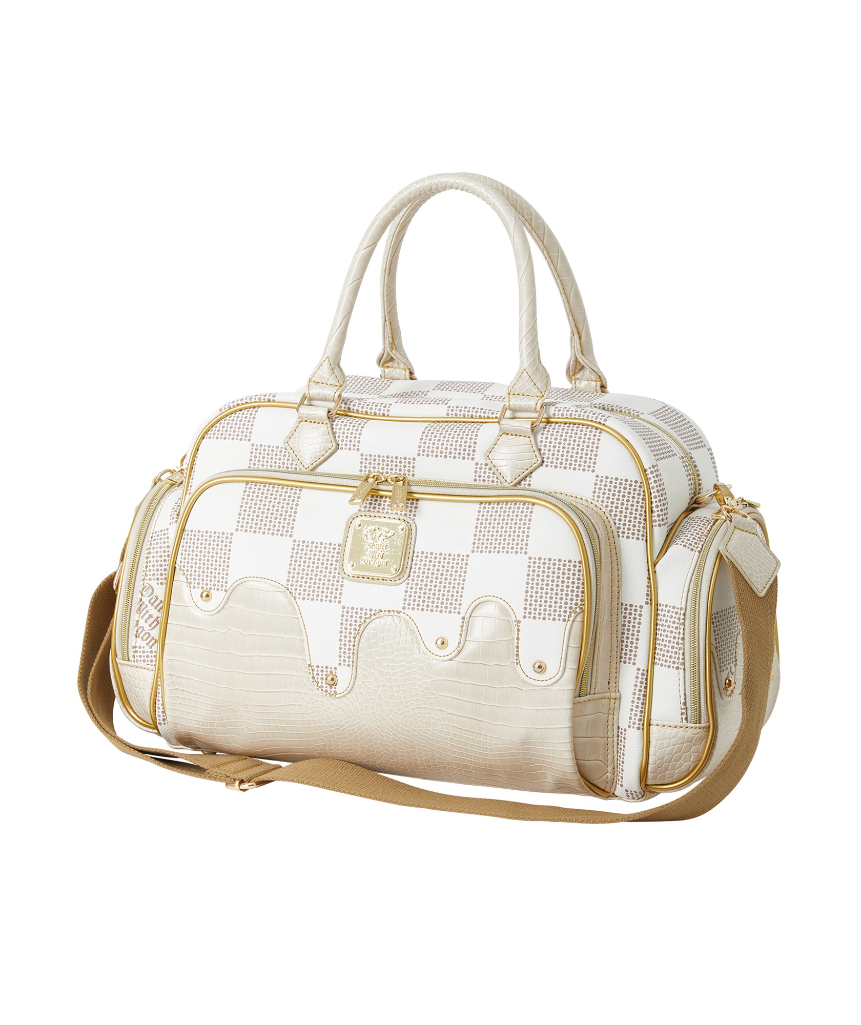 DOTチェックボストンバッグ | ウィッツ公式オンラインストア