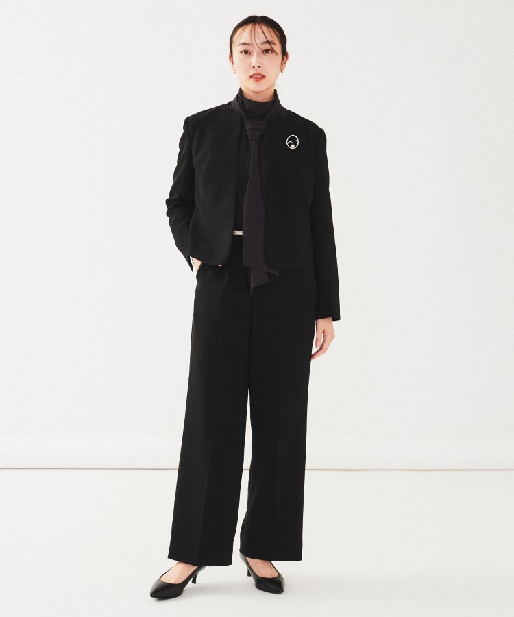 通勤スーツ】ワイドパンツ（フルレングスパンツ） | UNTITLED（アン