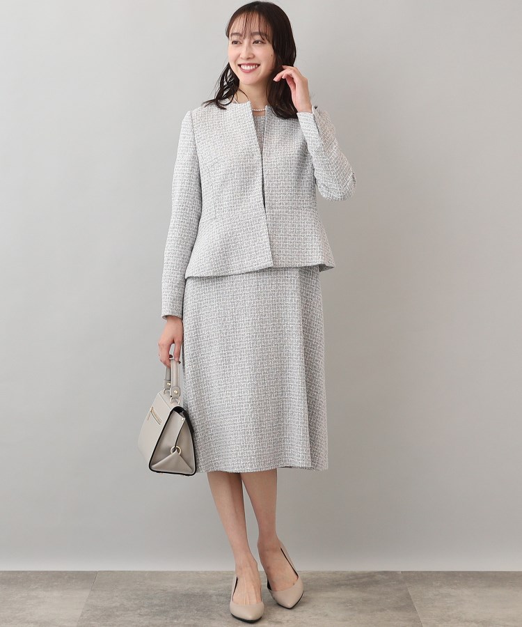 クリスティーツィード ジャケット（ノーカラージャケット） | UNTITLED