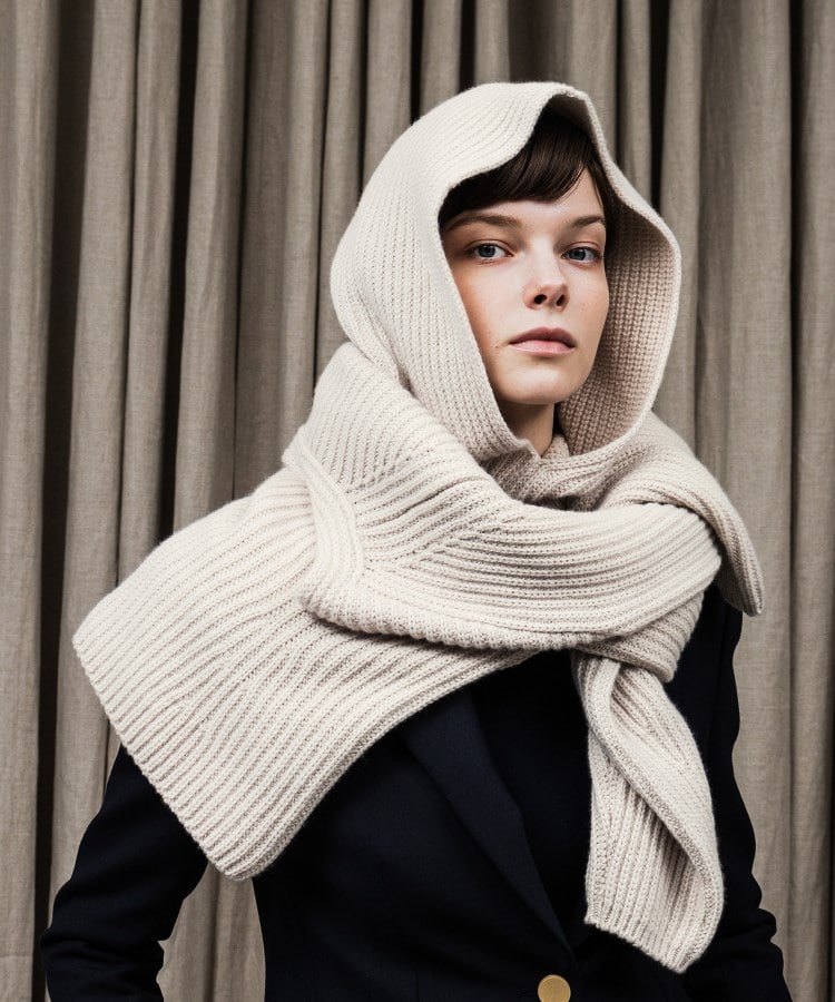 ウールカシミヤニット＋バラクラバSET（ニット/セーター） | UNTITLED