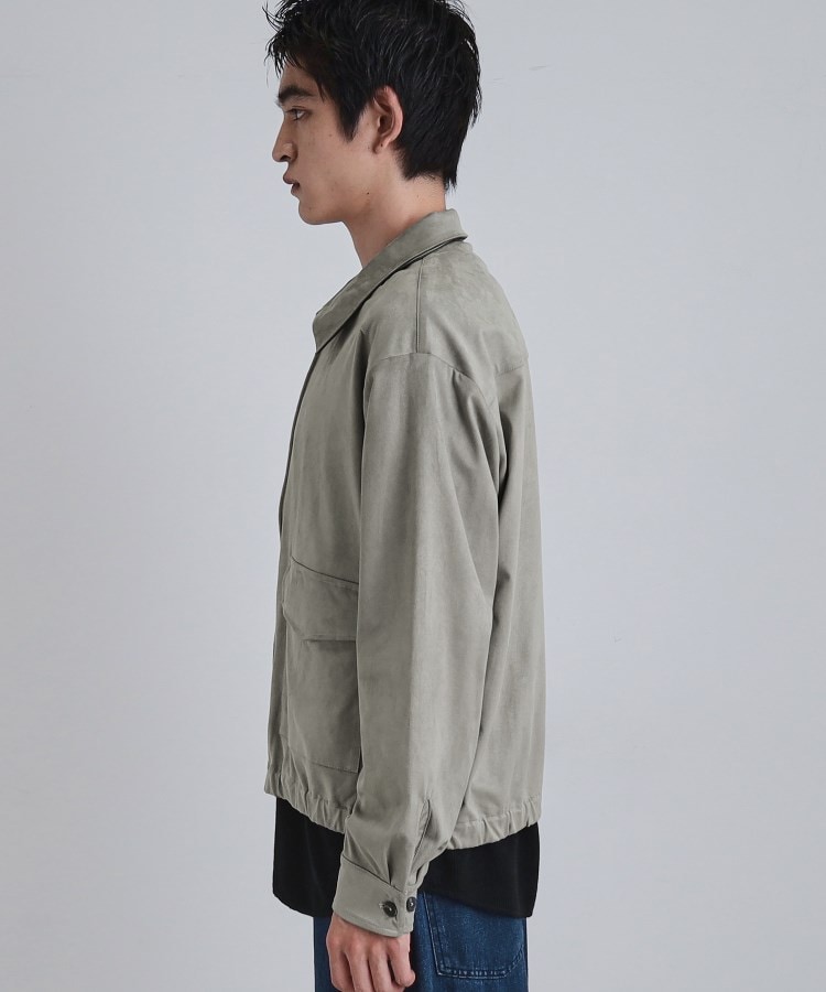 フェイクスエードシャツアウター（ブルゾン/ジャンバー） | tk.TAKEO