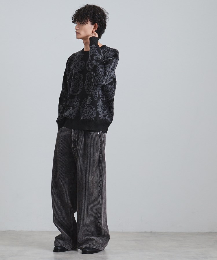 洗える】ペイズリーニットプルオーバー（ニット/セーター） | tk.TAKEO