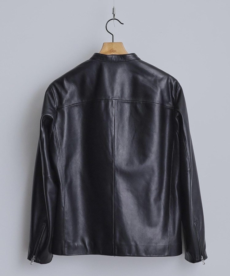 本革】ラムレザーシングルライダース（ライダースジャケット） | tk